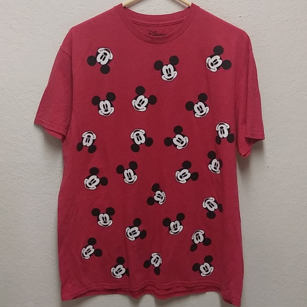 Disney XL Mickey Mouse All Over Print T Shirt